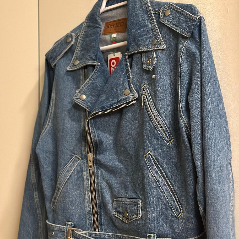Kenzo Denim Biker Jacket